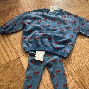 Zara matching set /Leggings size 2-3 Years/ sweatshirt 3-4 years